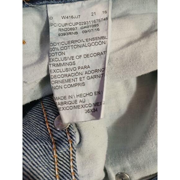 Mens Dickie Denim Jeans Size 36 - Picture 5 of 5